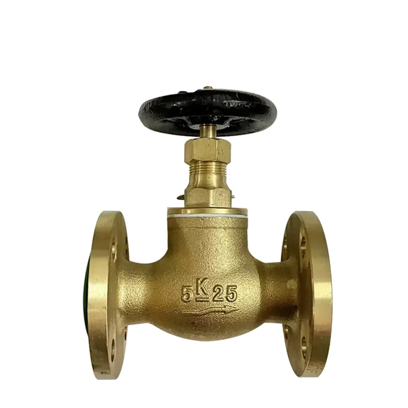 Морской алюминиевый бронзовый глобусный клапан