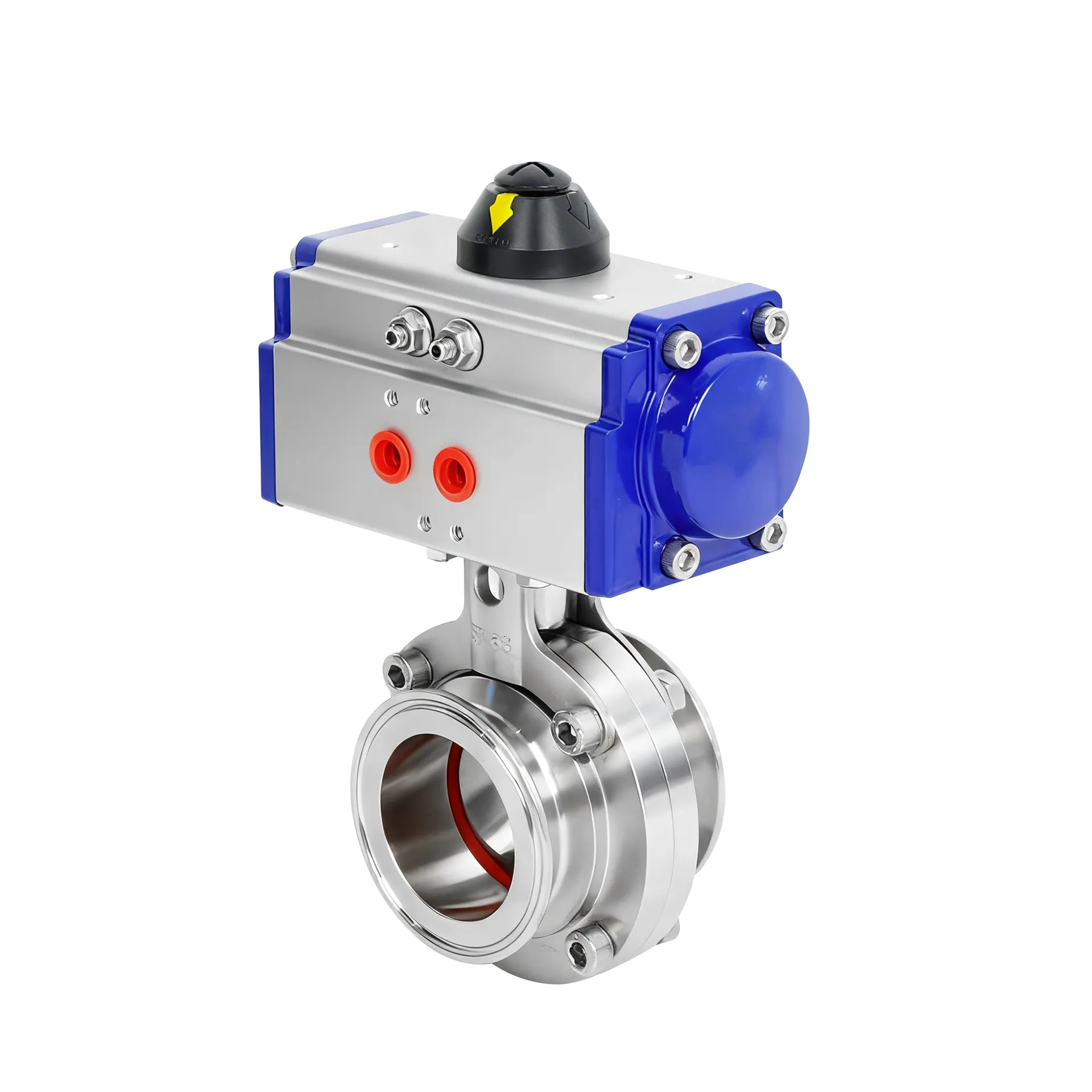 Санитарный заслонок с бабочкой