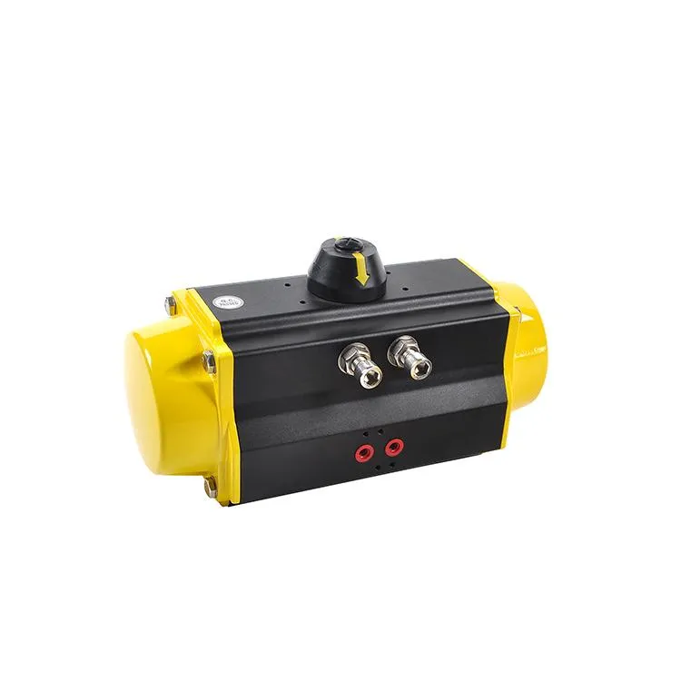 Двухдейственный пневматический клапанный привод серии AT - Высокий цикл, Точное управление 5