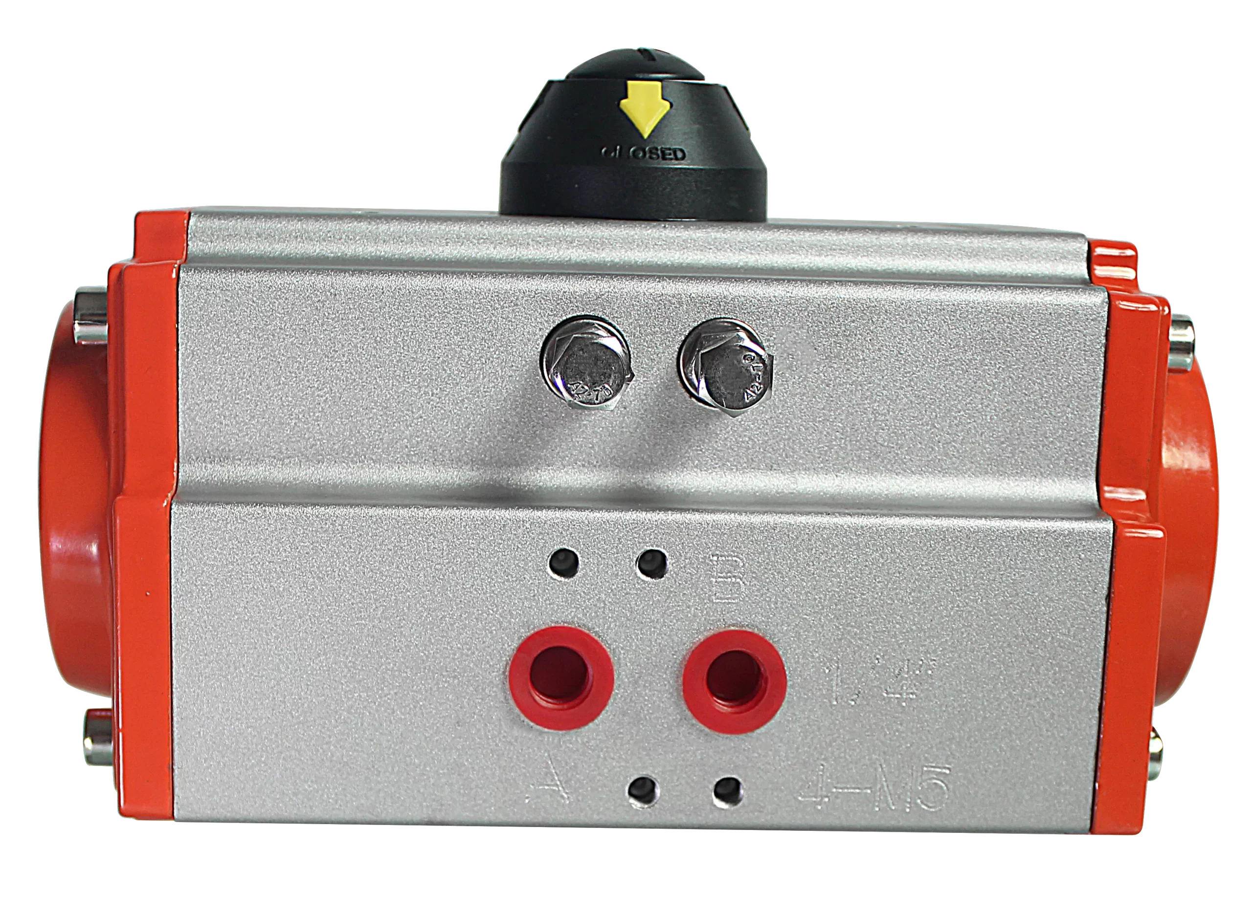 Пневматический привод серии AT с пружинным возвратом - Аварийное управление с аварийным защитой 5