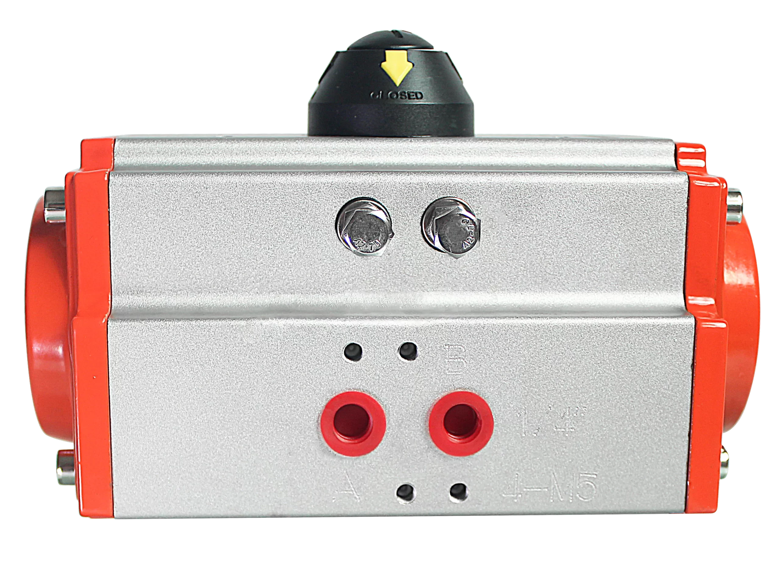 Пневматический привод серии AT с пружинным возвратом - Аварийное управление с аварийным защитой 6