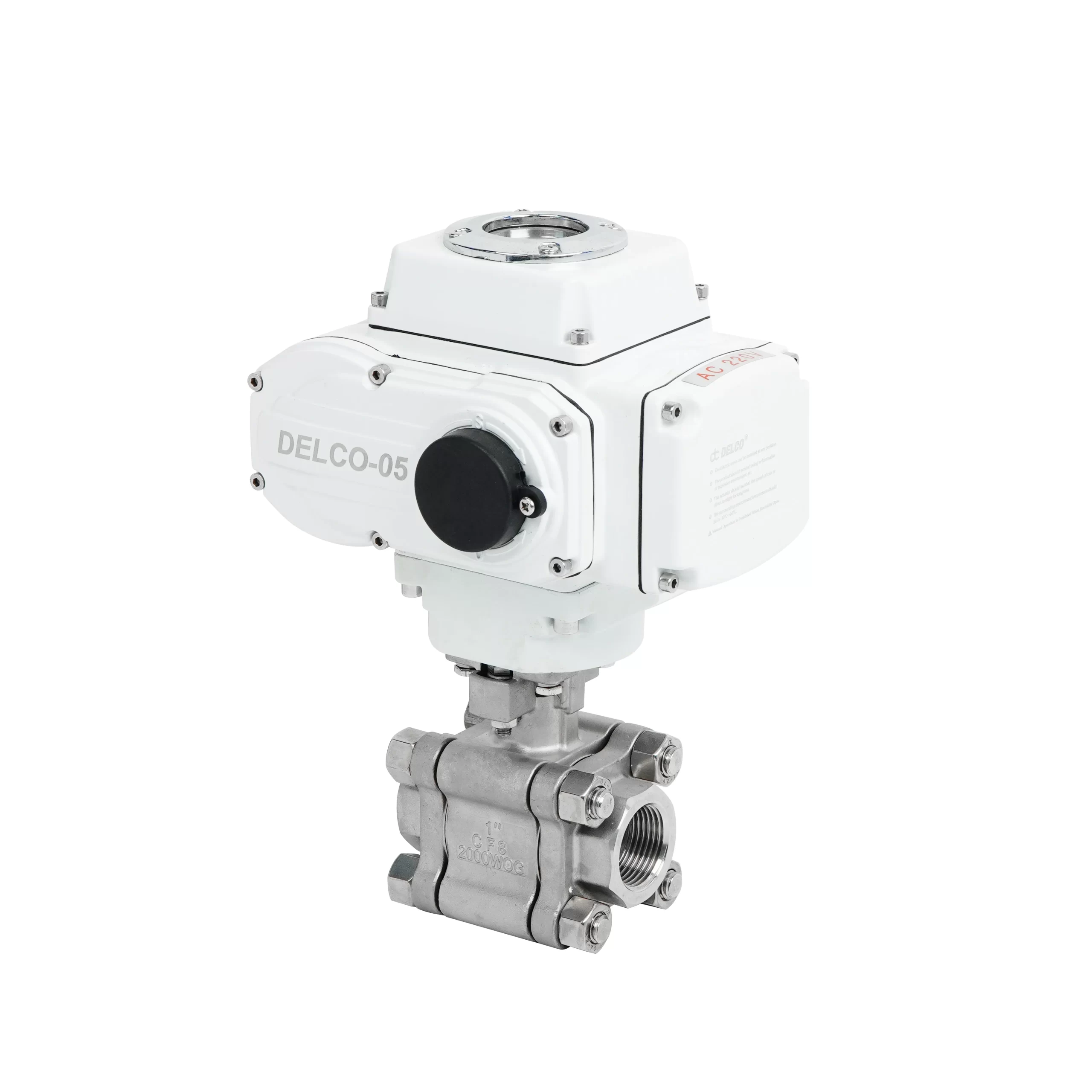 DK55-3PH Electric 3-Piece High-Pressure Ball Valve 4