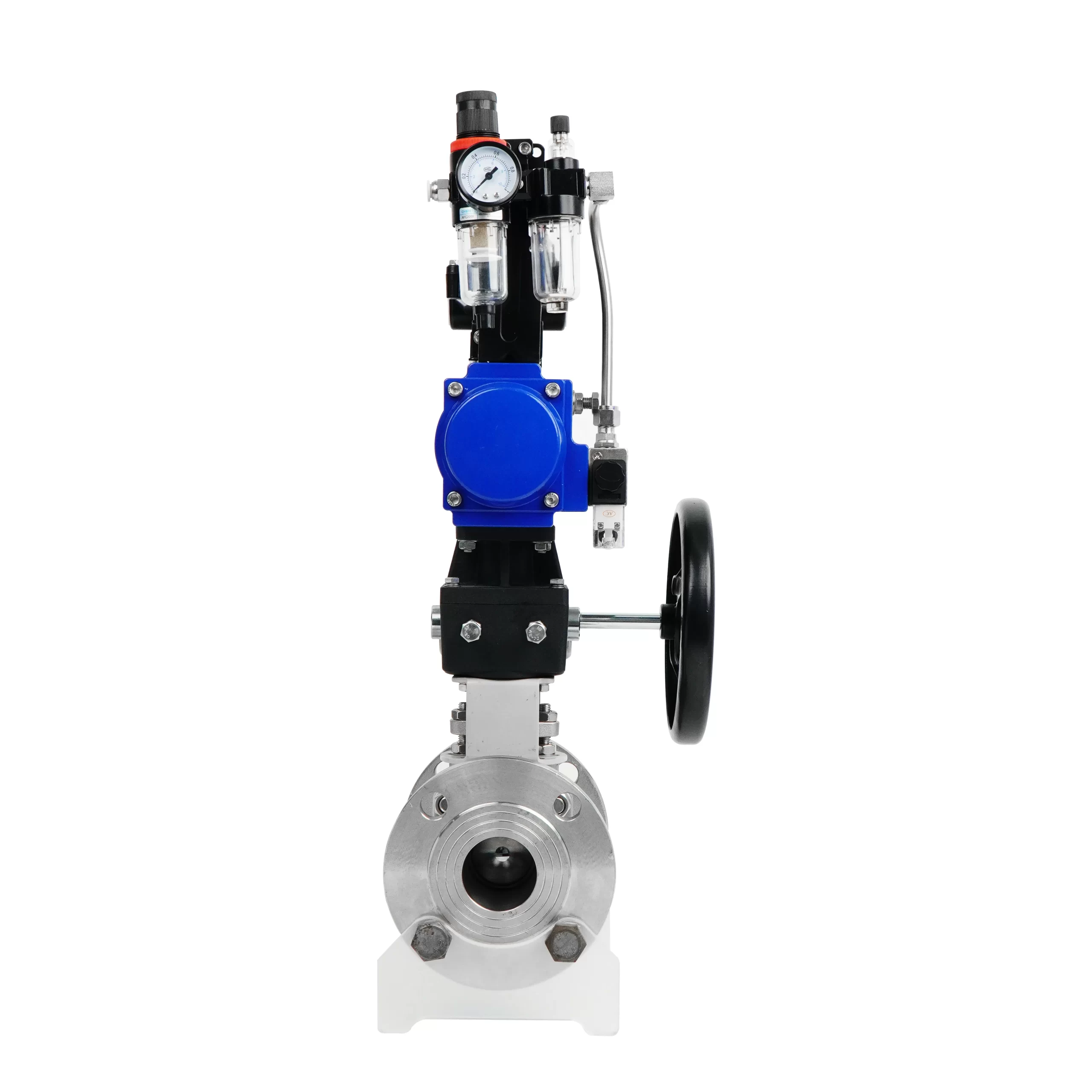 DK66-2PF Pneumatic Flange Ball Valve 1