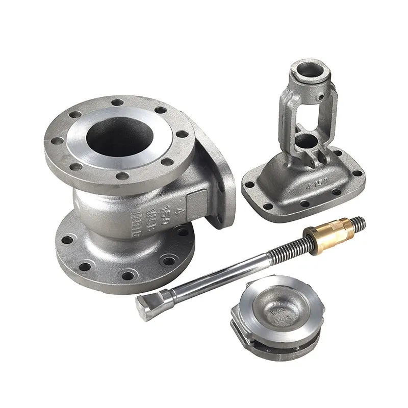 Ручной клапан с фланцем из нержавеющей стали — подробный вид 2