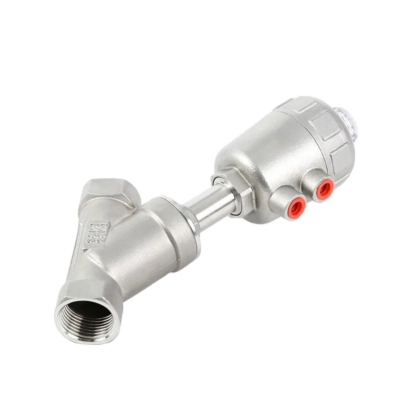 DELCO DK17A Pneumatic Angle Seat Valve 1