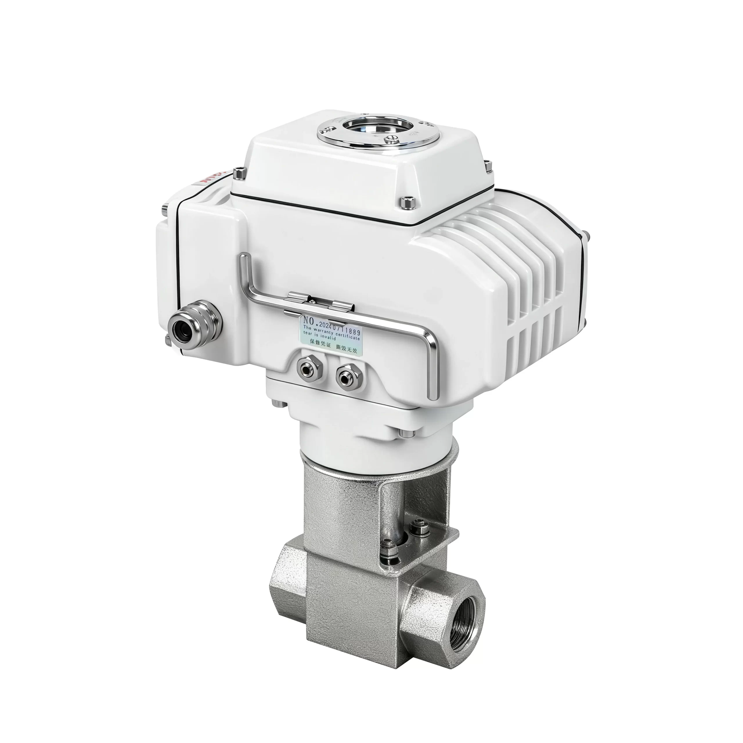 DK55-HG Electric High-Pressure Two-Way Ball Valve 3