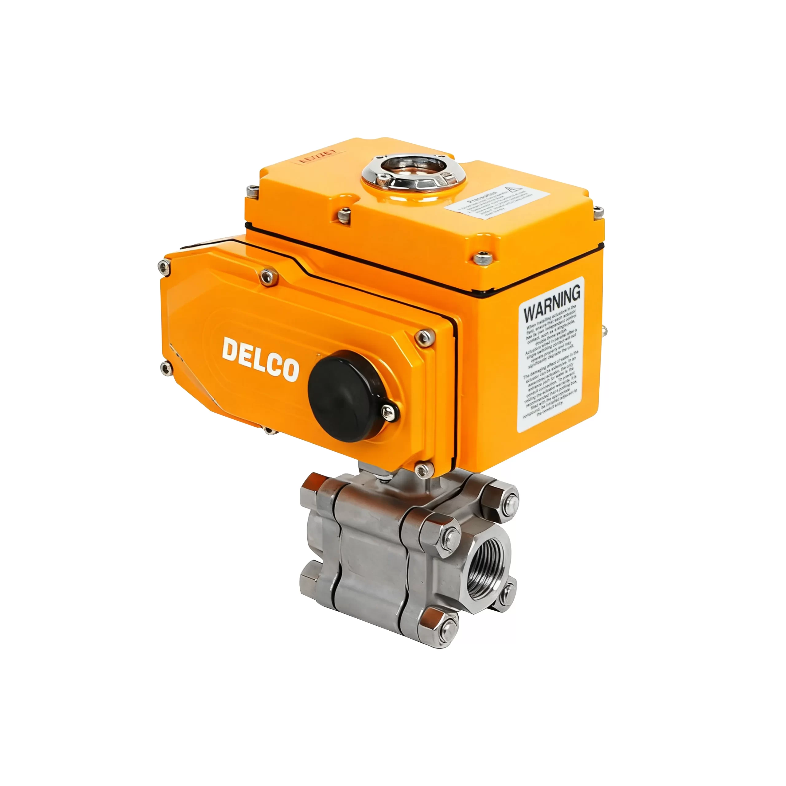 IP67-DKS55-3PH Electric Three-Piece High-Pressure Ball Valve 2