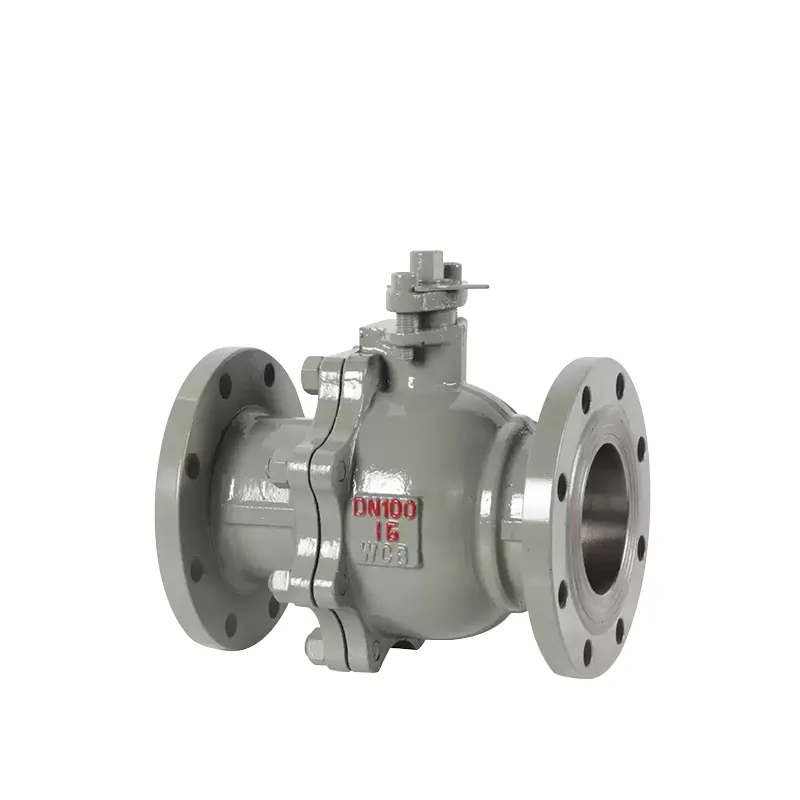 Manual Cast Steel Ball Valve 2