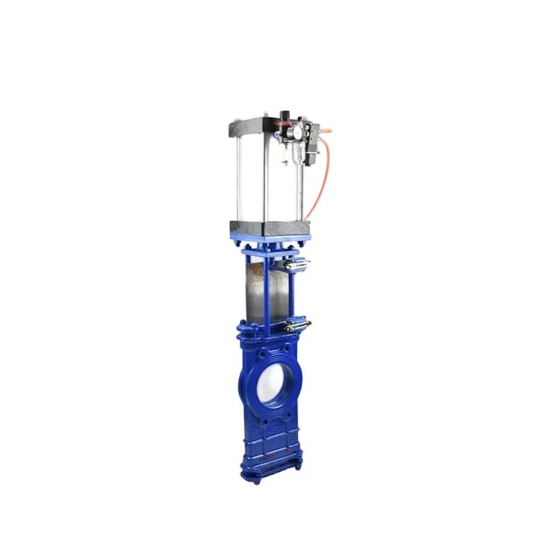 SCZ673H Pneumatic Through-Conduit Knife Gate Valve 1