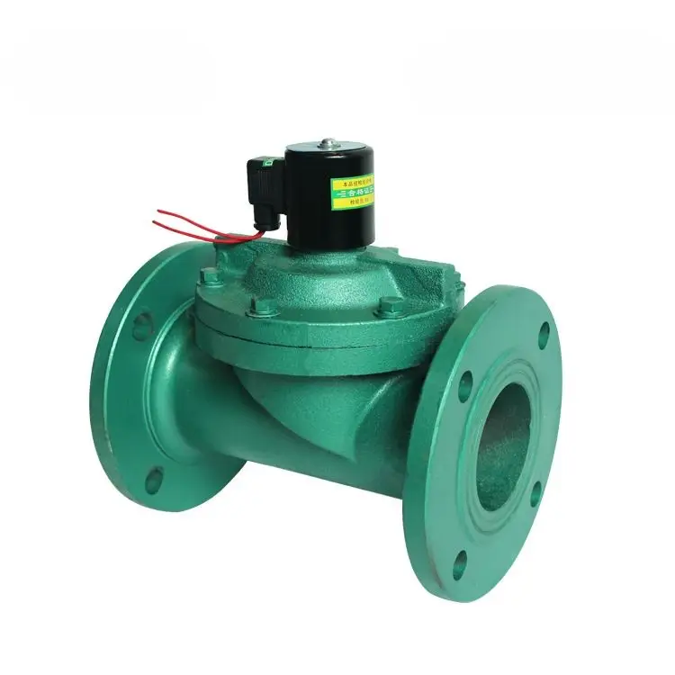 Cast Iron Flanged Pilot Operated Solenoid Valve 5