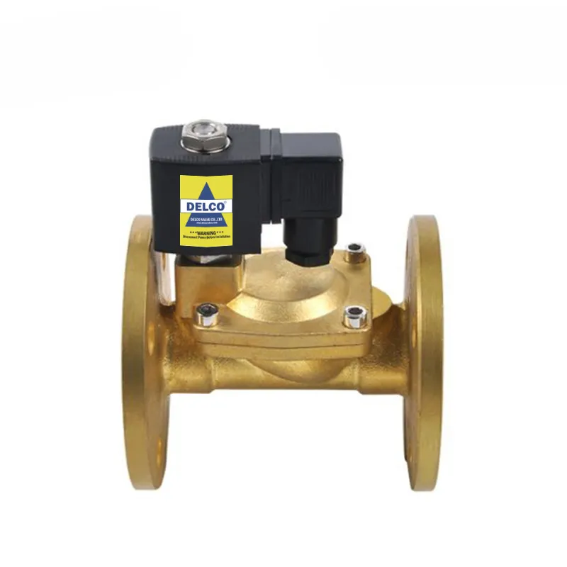 Brass/SS Flanged Pilot Operated Solenoid Valve 3