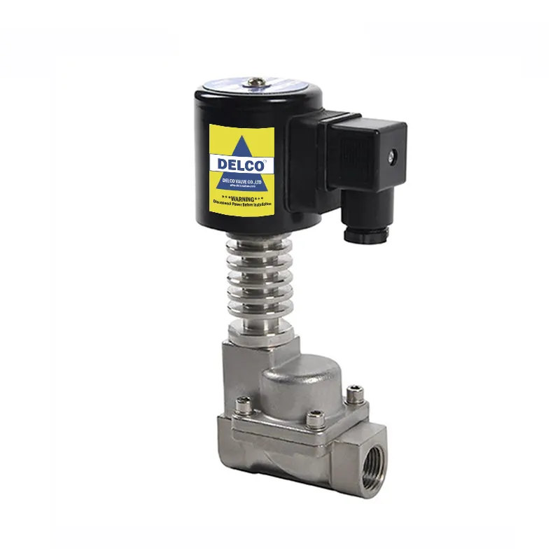 SS High Temp Piston Solenoid Valve 1