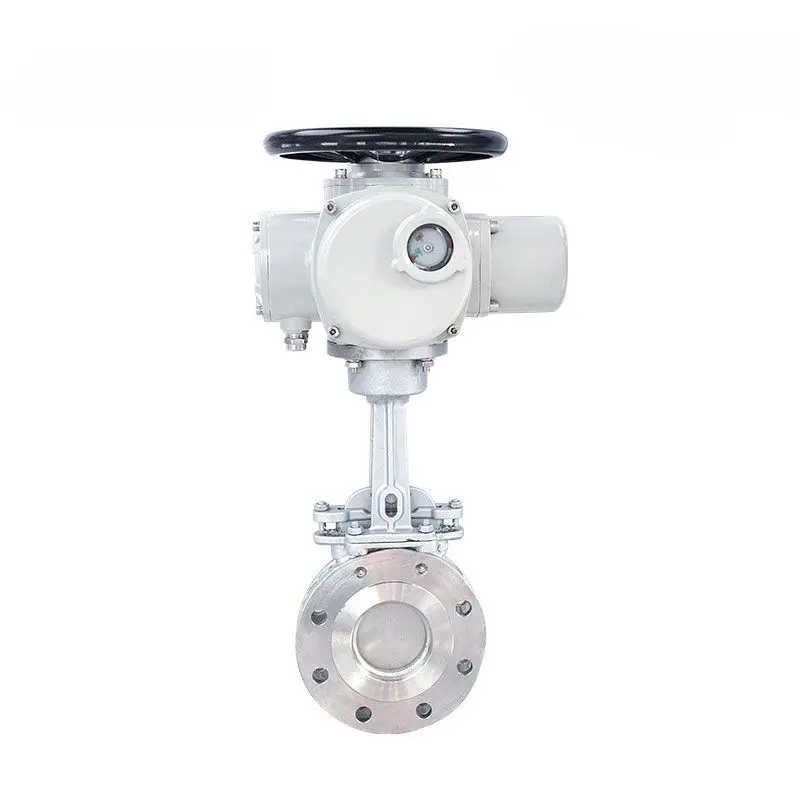 Electric Stainless Steel Knife Gate Valve (DN40-DN1200) - For Slurry & Pulp 6