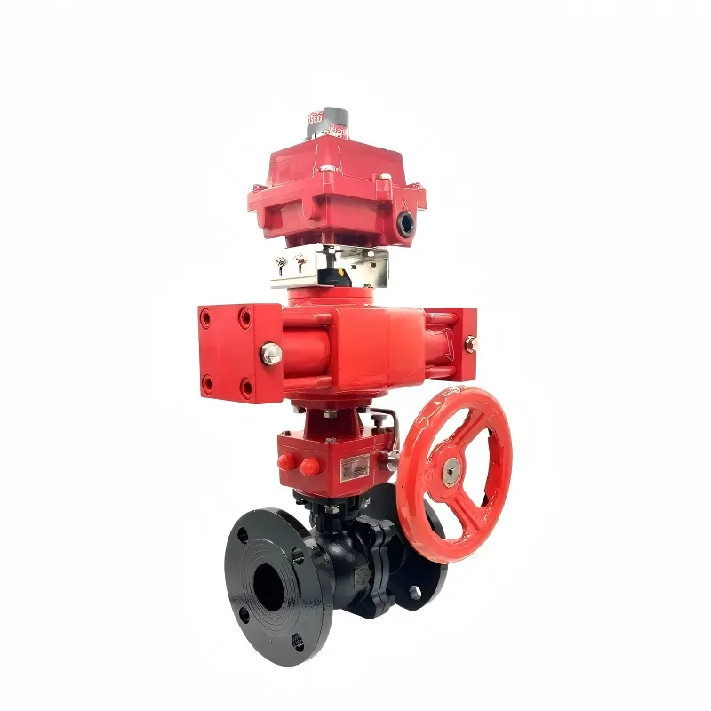 英文 H1 DELCO MYD-2PF Hydraulic Cast Carbon Steel Flanged Ball Valve for Water, Oil & Gas Service 3