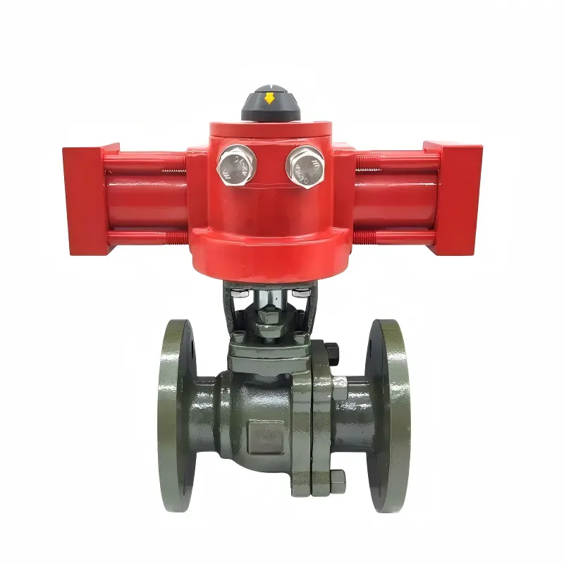 DELCO MYD-CF Fluorine Lined Ball Valve | Hydraulic 2