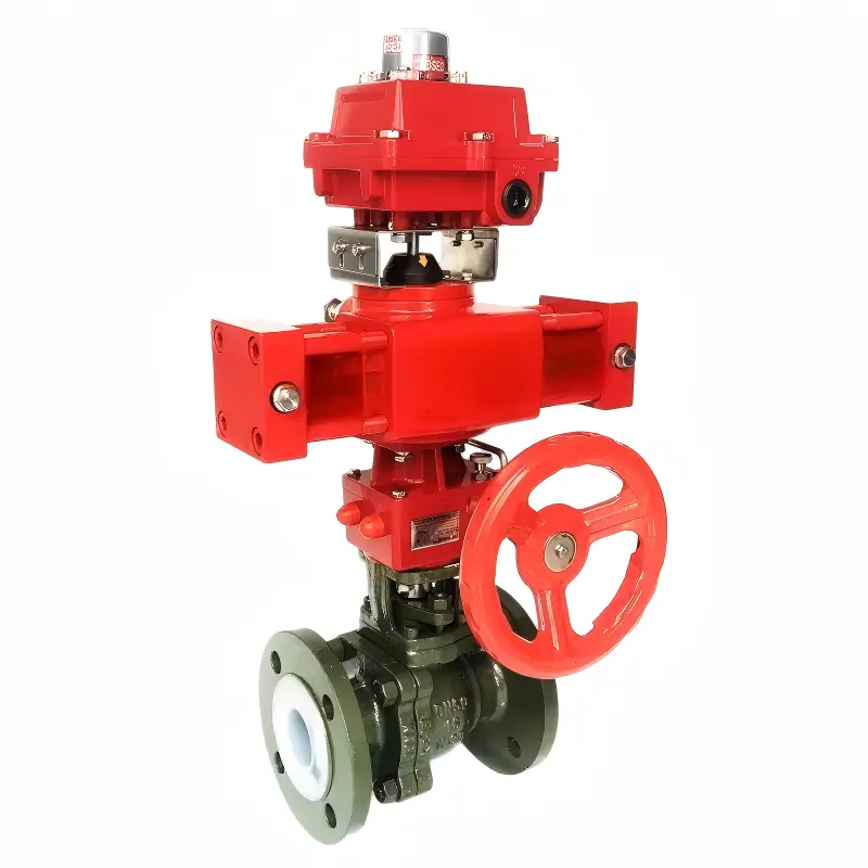 DELCO MYD-CF Fluorine Lined Ball Valve | Hydraulic 4