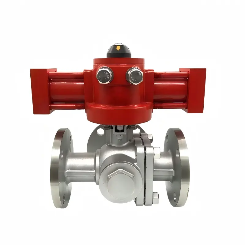 DELCO MYD-3TF 3-Way Ball Valve | Hydraulic Stainless 4