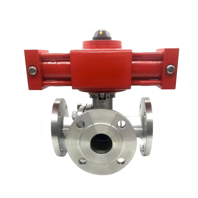 DELCO MYD-3TF 3-Way Ball Valve | Hydraulic Stainless